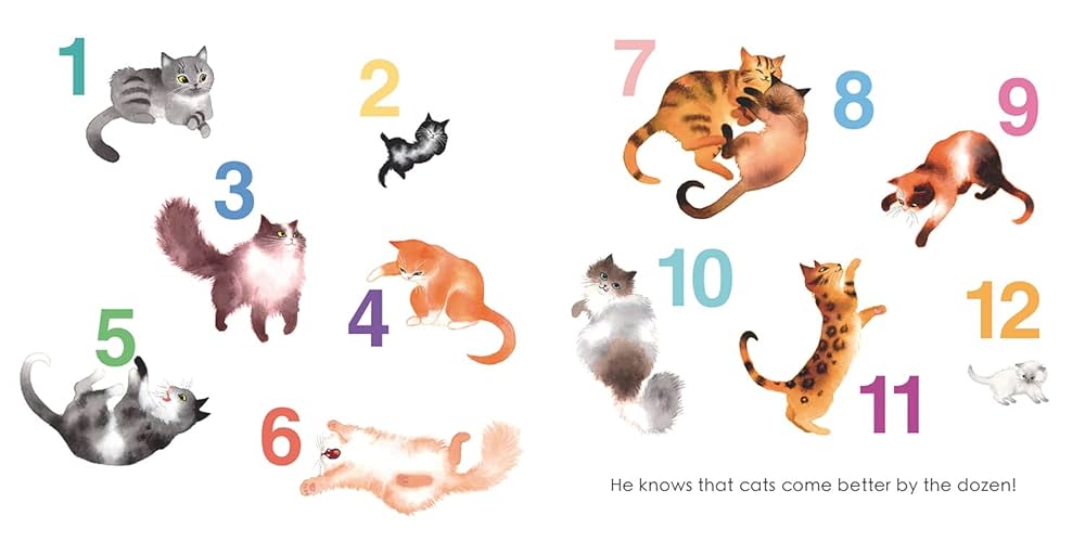 123 Cats: A Cat Counting Book : Newman, Lesléa, Kung